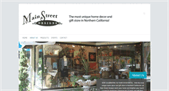 Desktop Screenshot of mainstreetdesigns.net