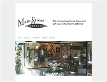 Tablet Screenshot of mainstreetdesigns.net
